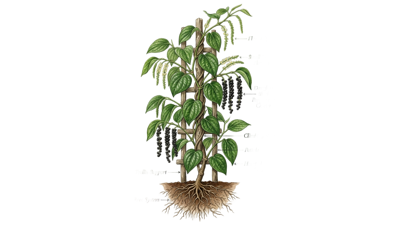 black pepper plant png PNG transparent background