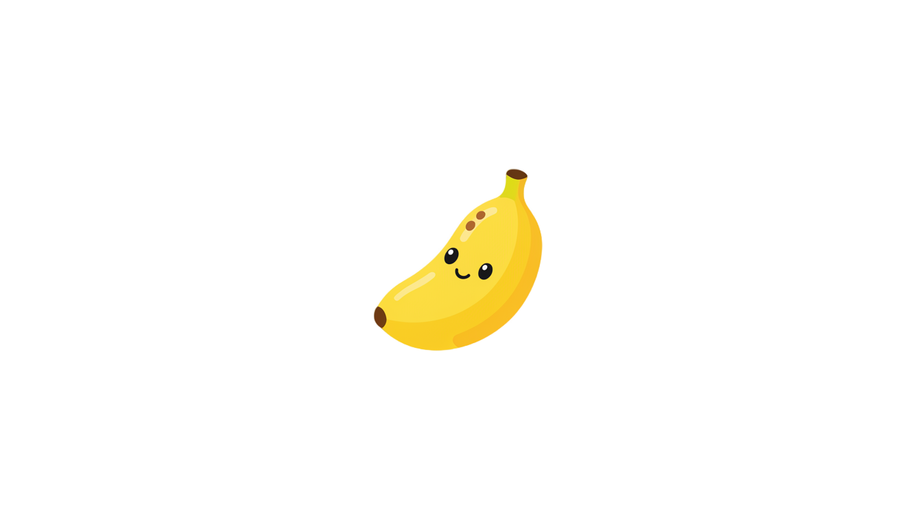 nano banana logo png PNG transparent background