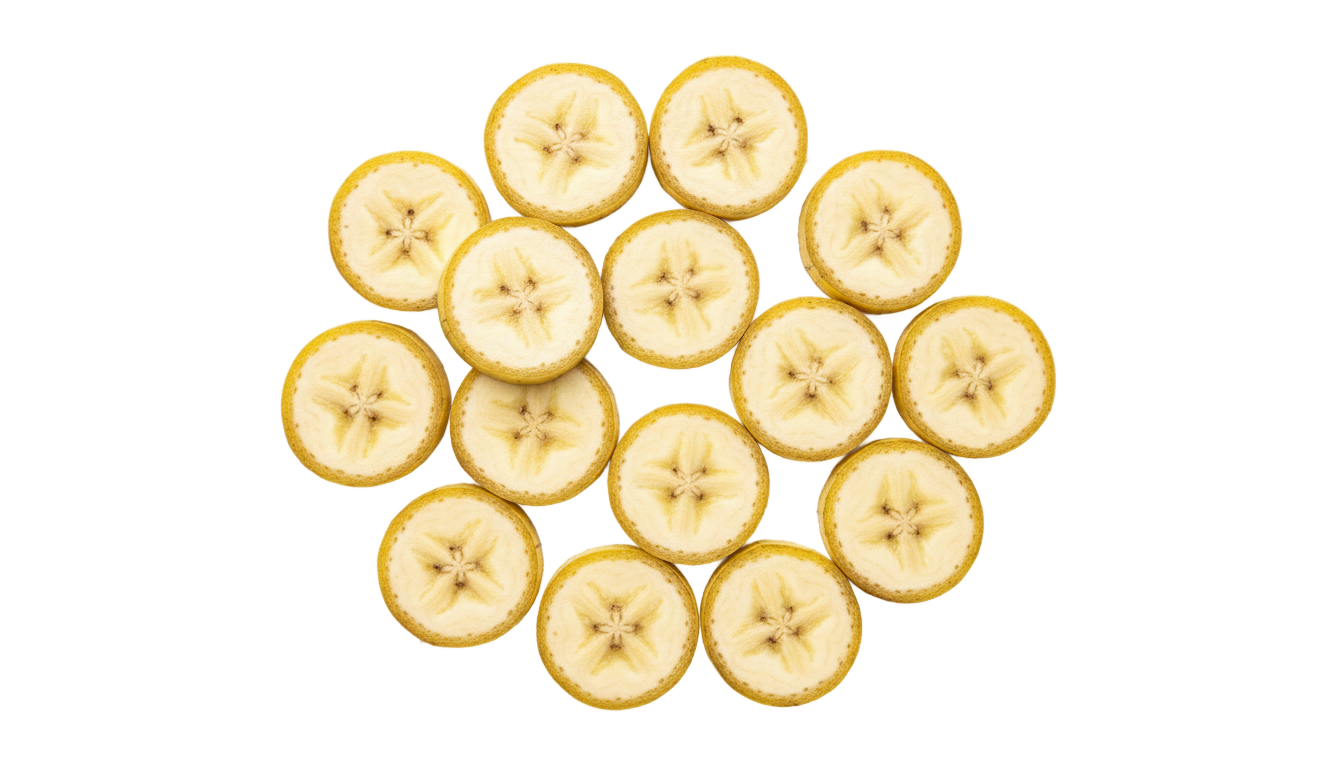 banana slices png PNG transparent background