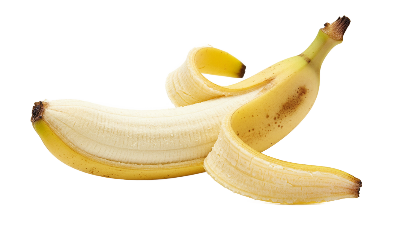 peeled banana png PNG transparent background