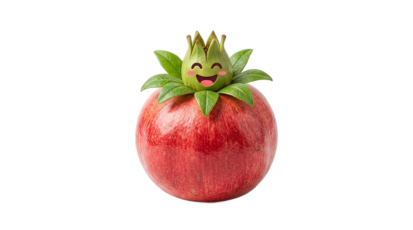 pomegranate emoji png PNG transparent background
