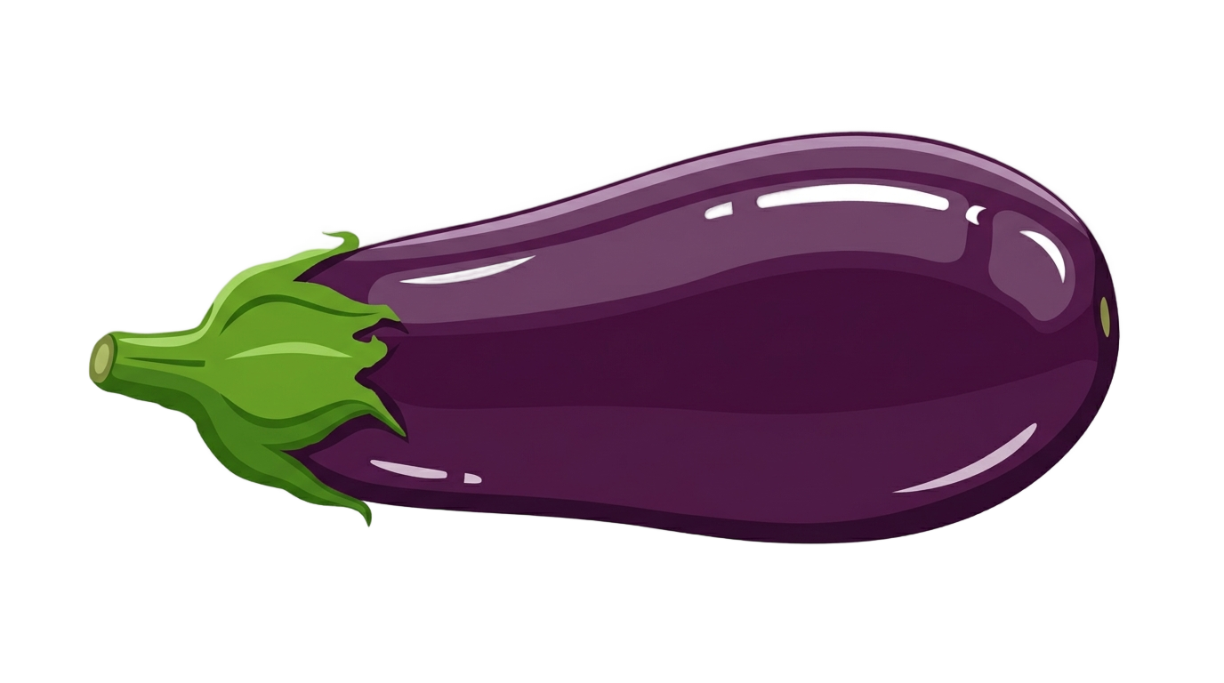 eggplant icon png PNG transparent background