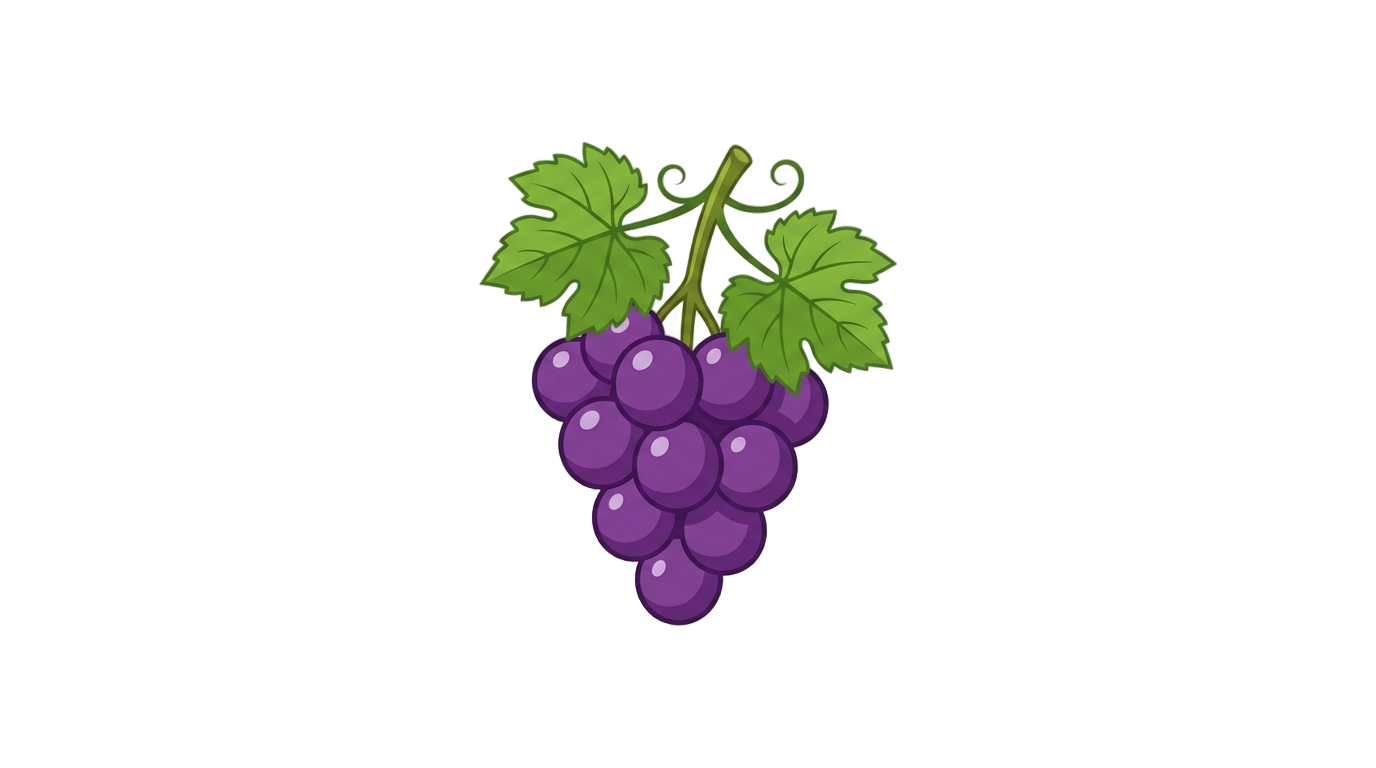 grape icon png PNG transparent background
