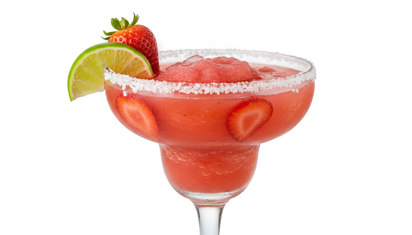 strawberry margarita png PNG transparent background