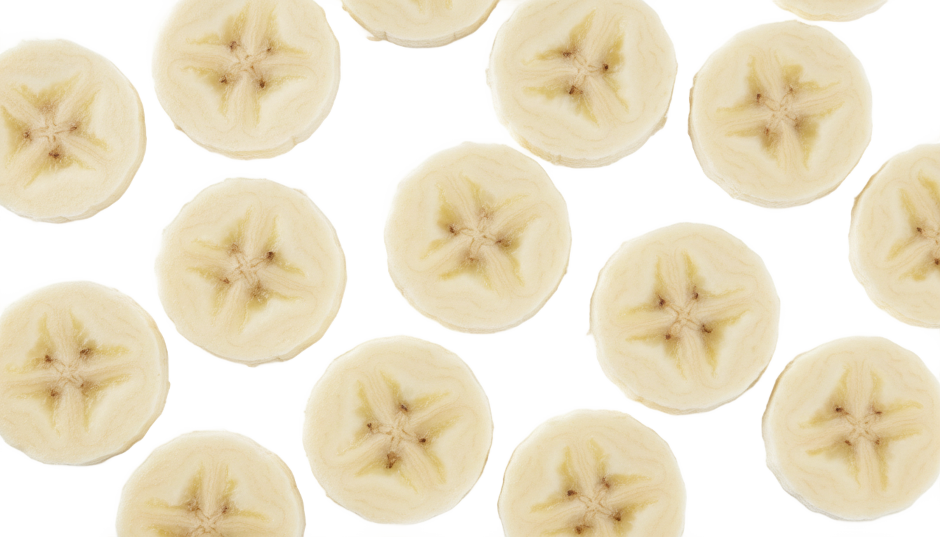 banana slices png PNG transparent background