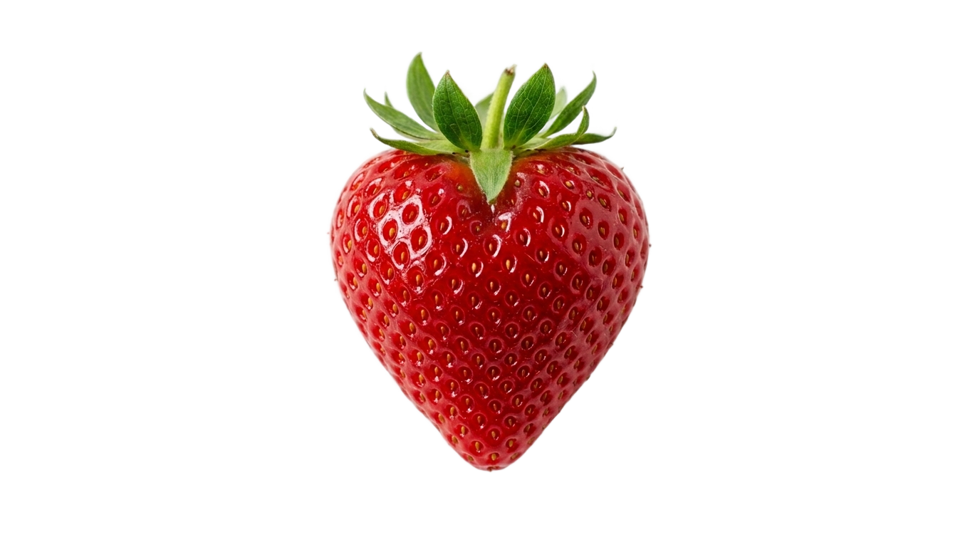 strawberry heart png PNG transparent background