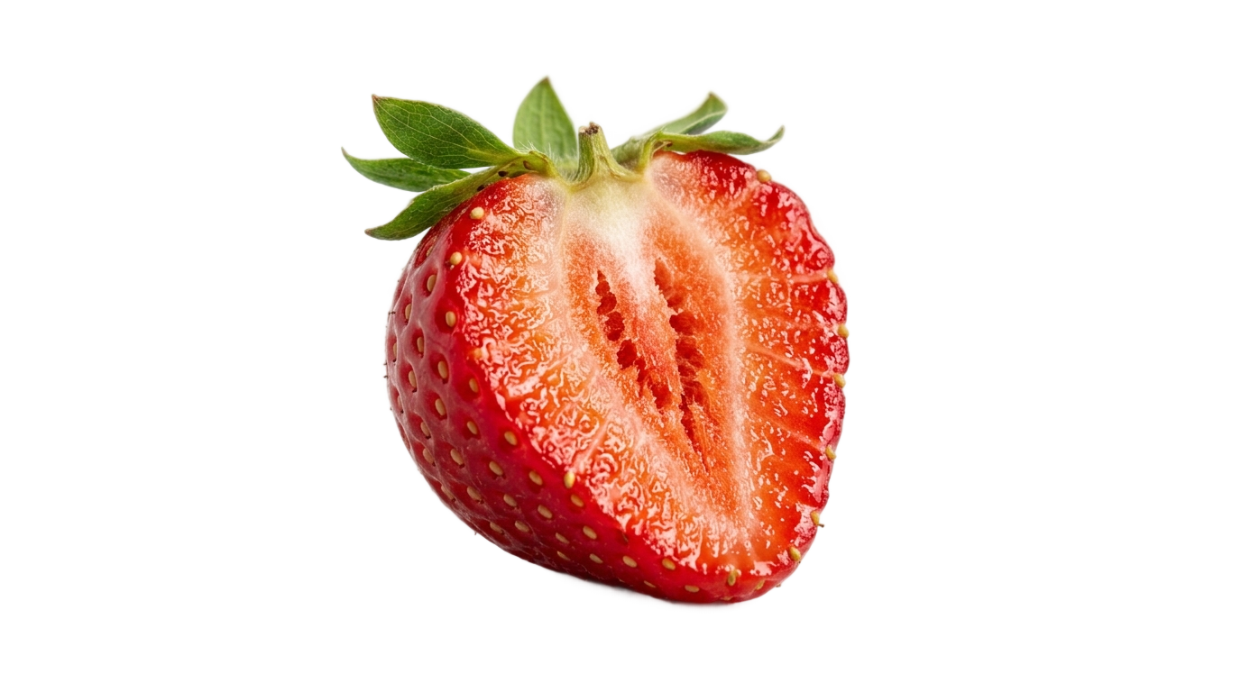 strawberry half png PNG transparent background