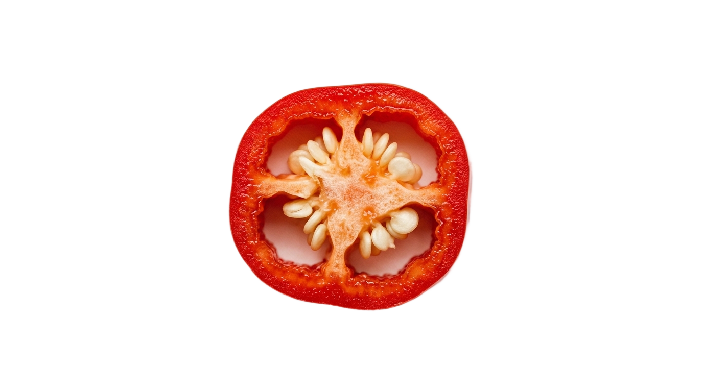 chili slice png PNG transparent background