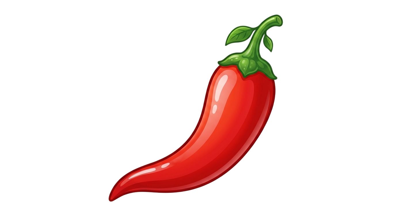 hot pepper emoji png PNG transparent background