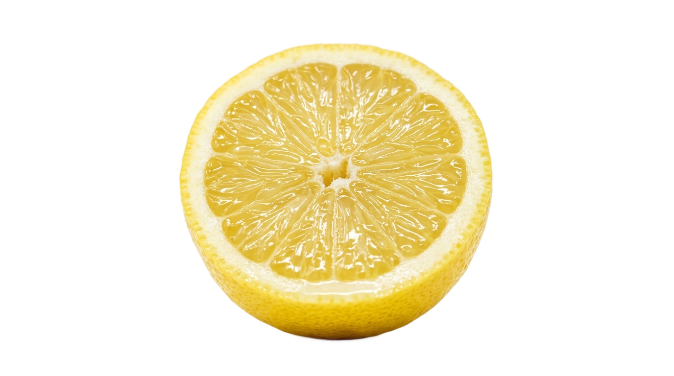 cut lemon png PNG transparent background