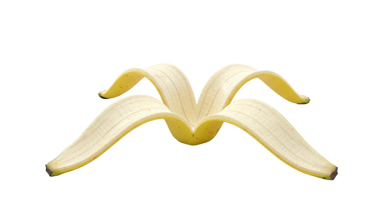 banana peel clipart png PNG transparent background