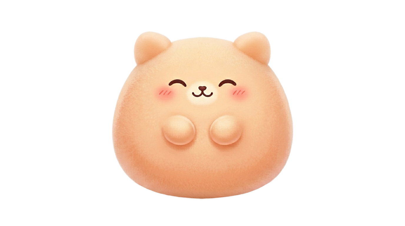 mochi mochi peach cat png PNG transparent background