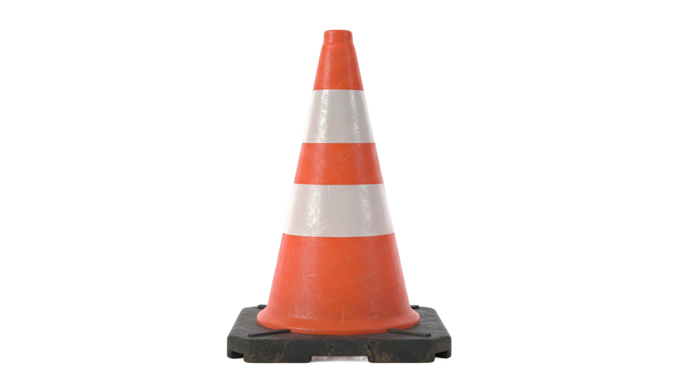 orange cone png PNG transparent background