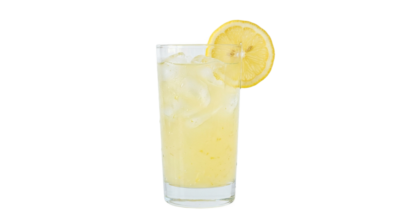 lemon juice glass png PNG transparent background