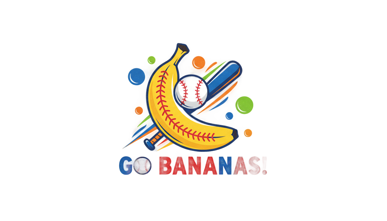 banana ball logo png PNG transparent background