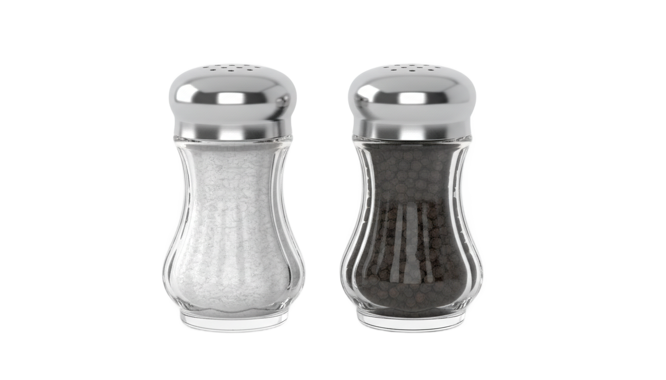 salt and pepper shaker png PNG transparent background