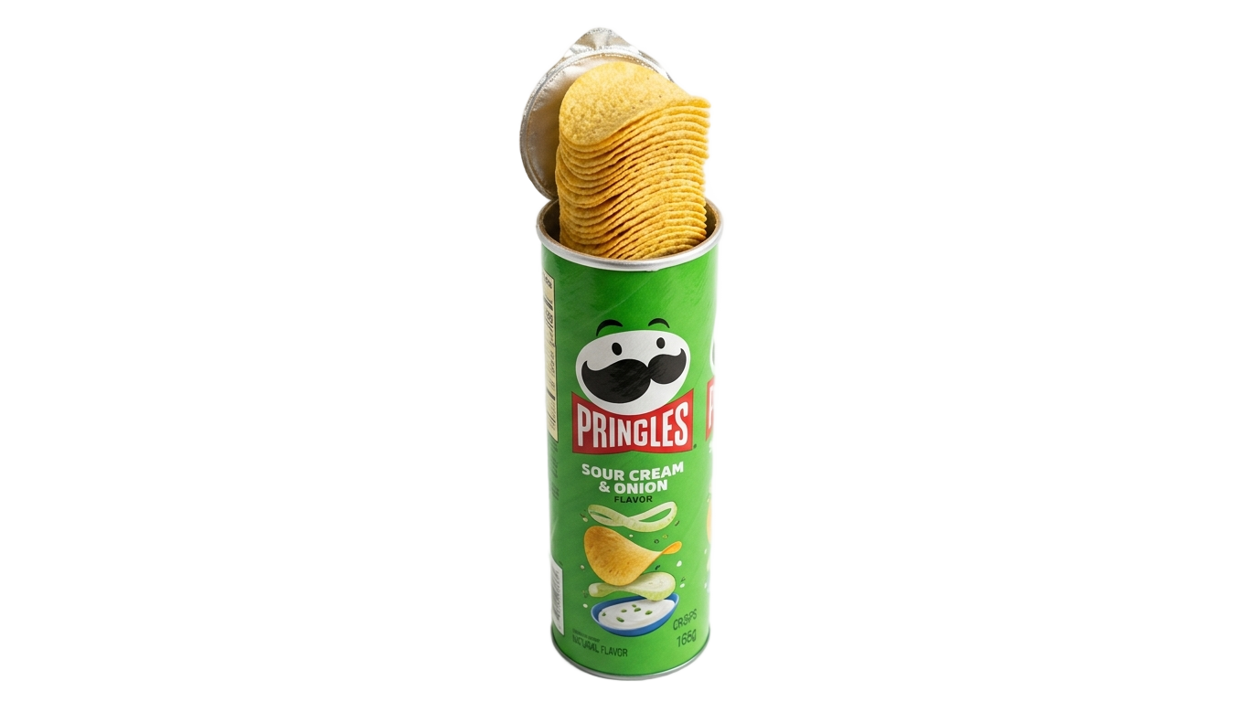 pringles sour cream and onion png PNG transparent background