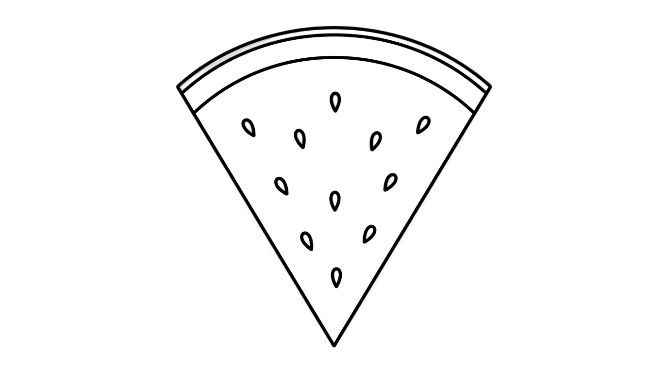 watermelon outline png PNG transparent background