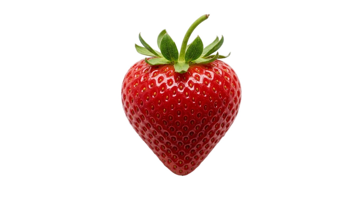 strawberry heart png PNG transparent background