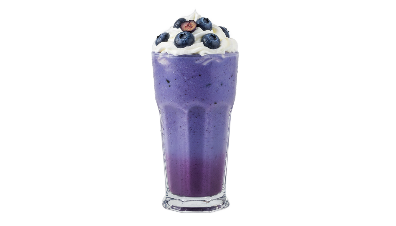 blueberry shake png PNG transparent background