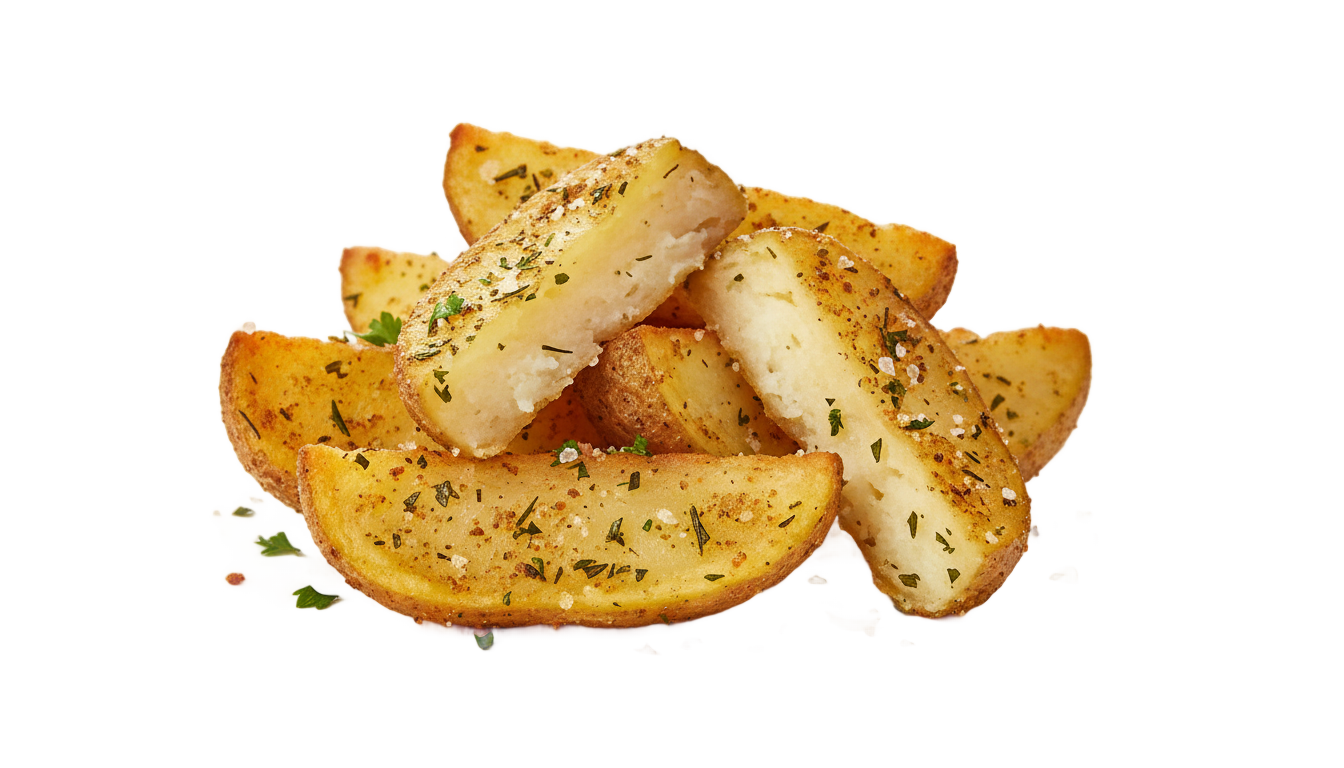 potato wedges png PNG transparent background
