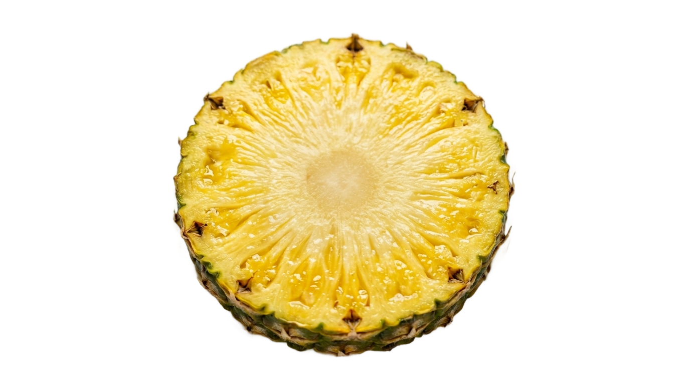 cut pineapple png PNG transparent background