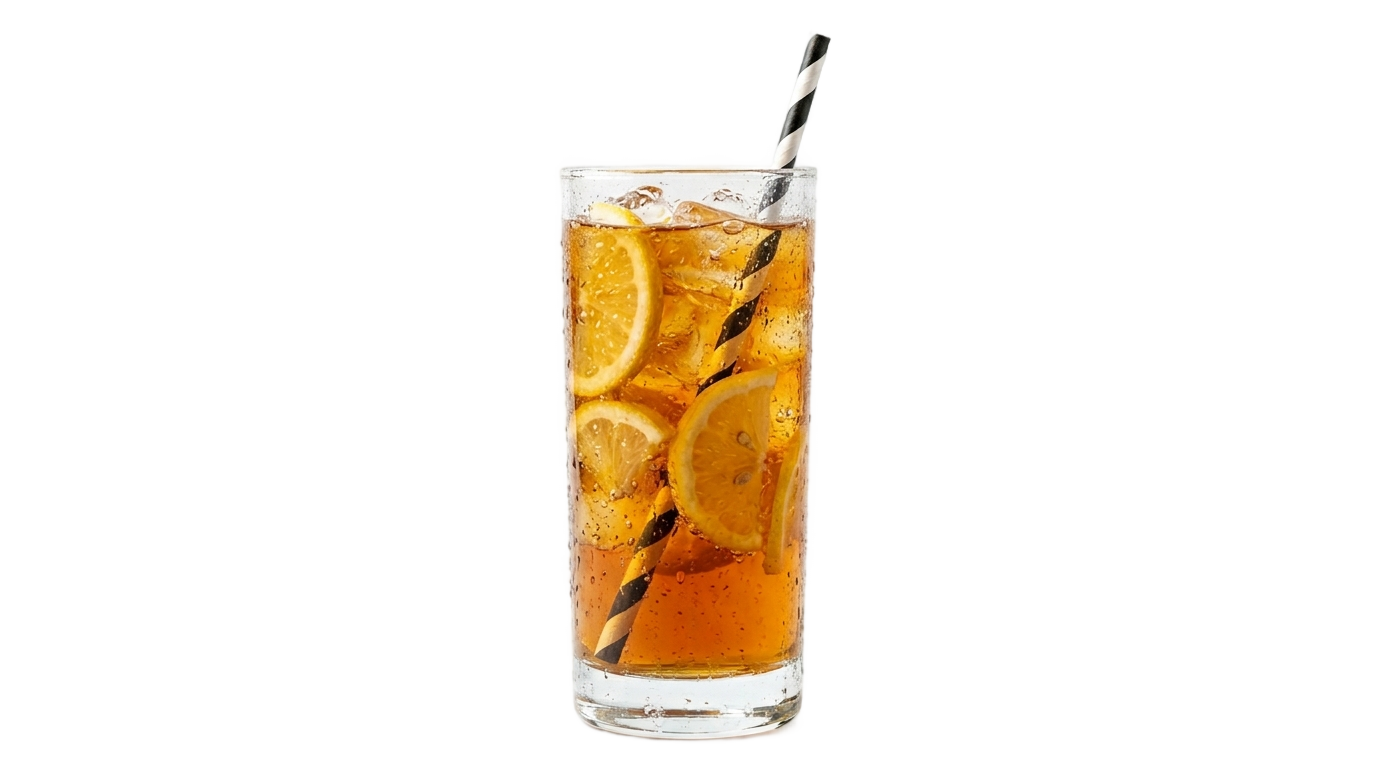 iced lemon tea png PNG transparent background