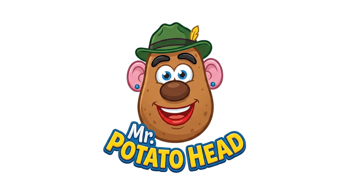 mr potato head logo png PNG transparent background