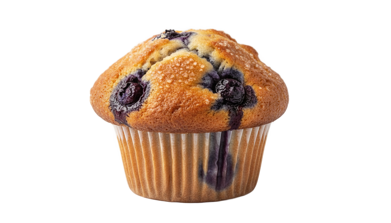 blueberry muffin png PNG transparent background