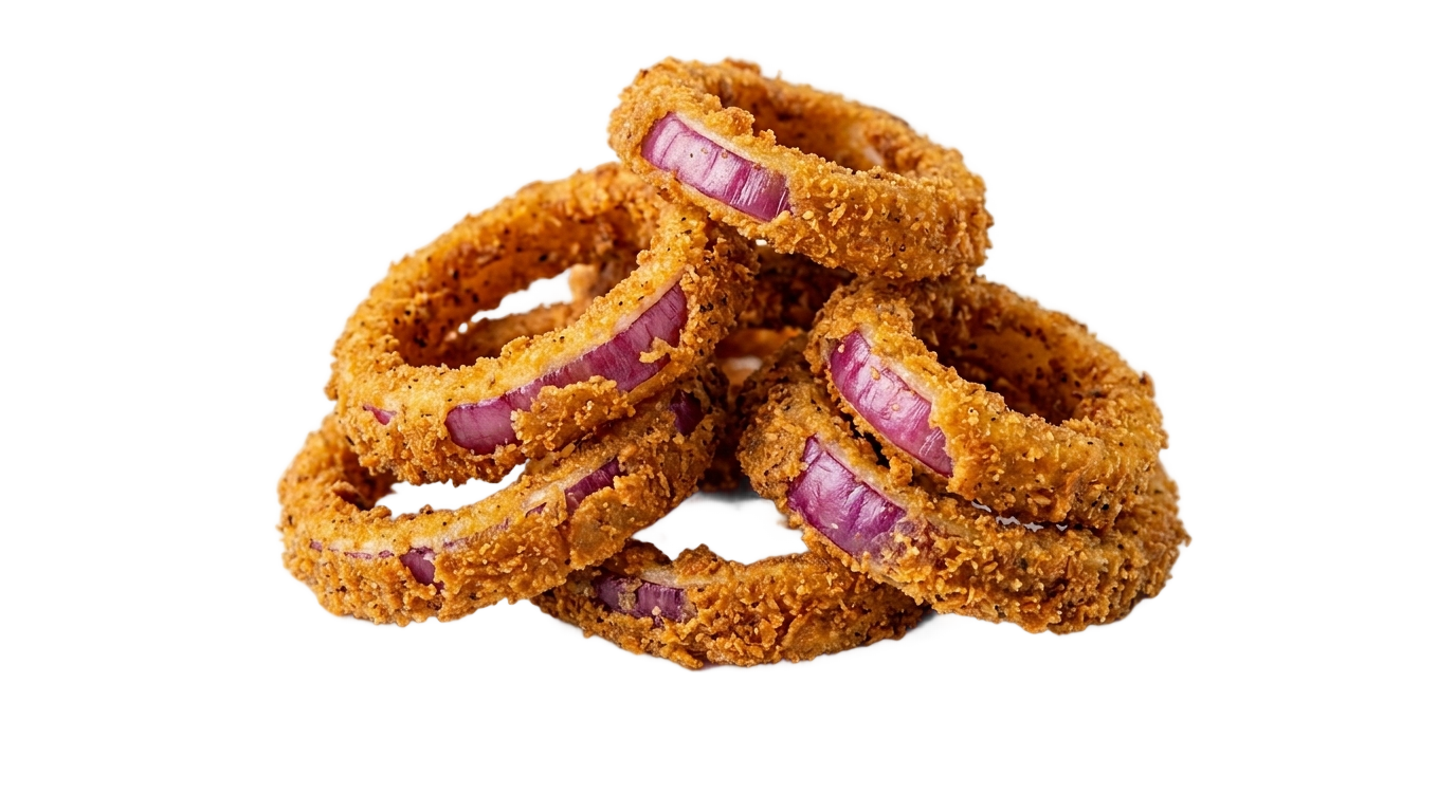 red onion rings png PNG transparent background