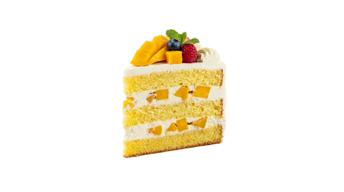 mango cake png PNG transparent background
