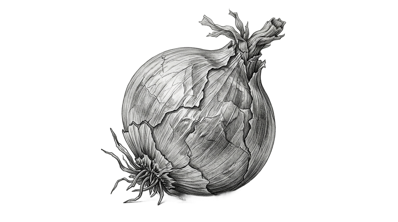 onion png black and white PNG transparent background