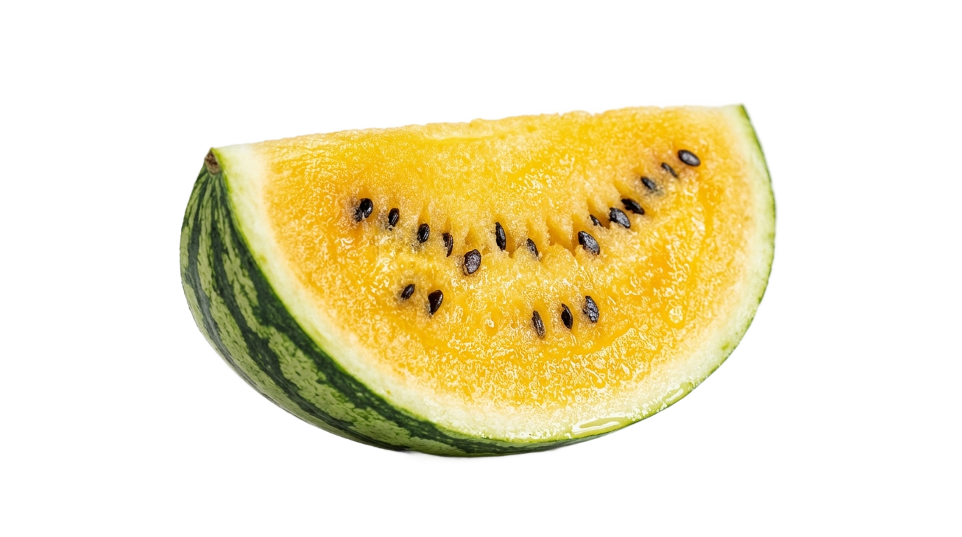 yellow watermelon png PNG transparent background