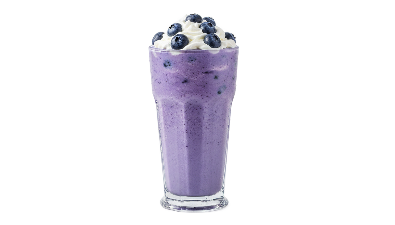 blueberry shake png PNG transparent background