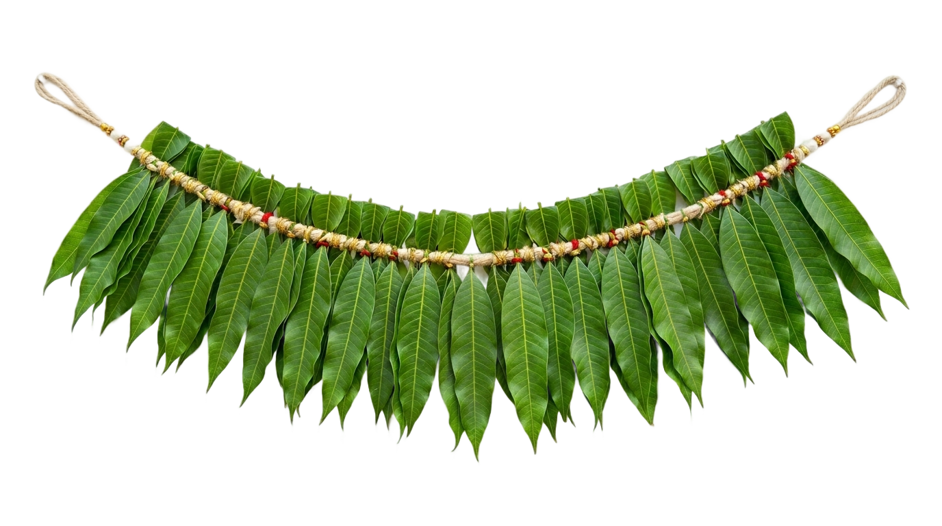 mango leaf decoration png PNG transparent background