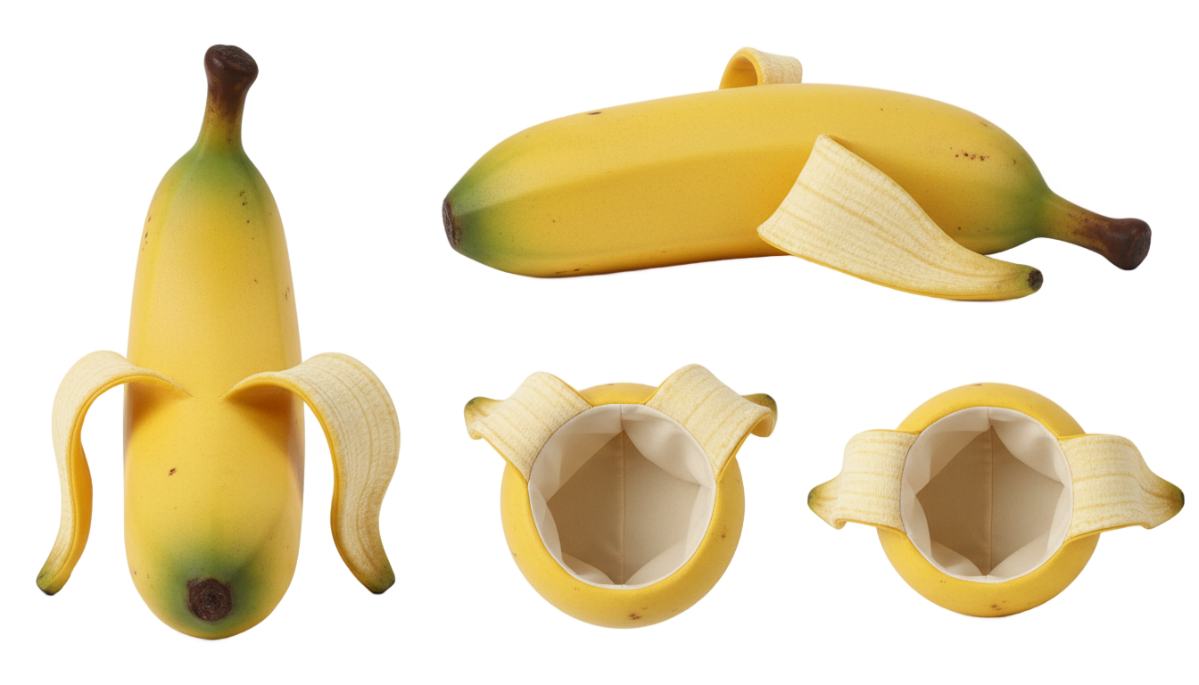 banana hat png PNG transparent background