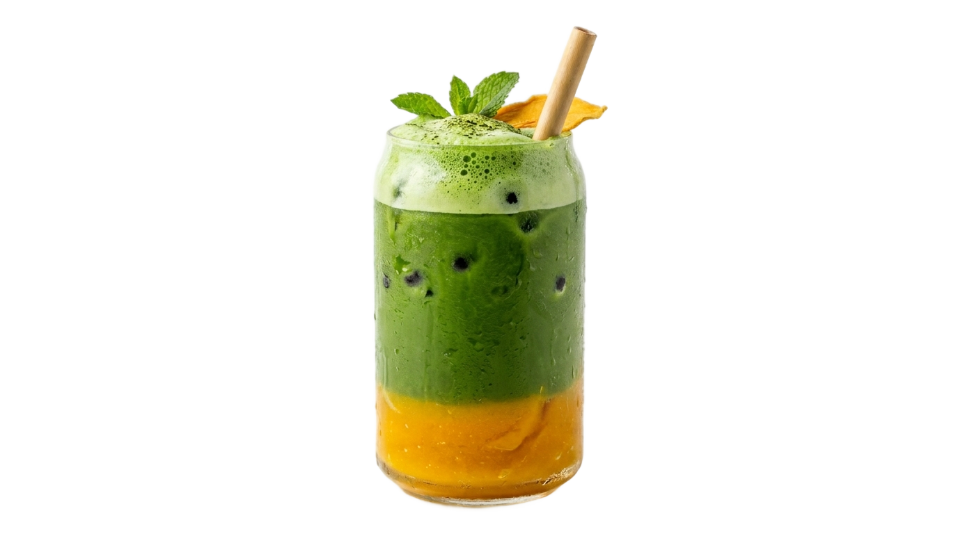 mango matcha png PNG transparent background