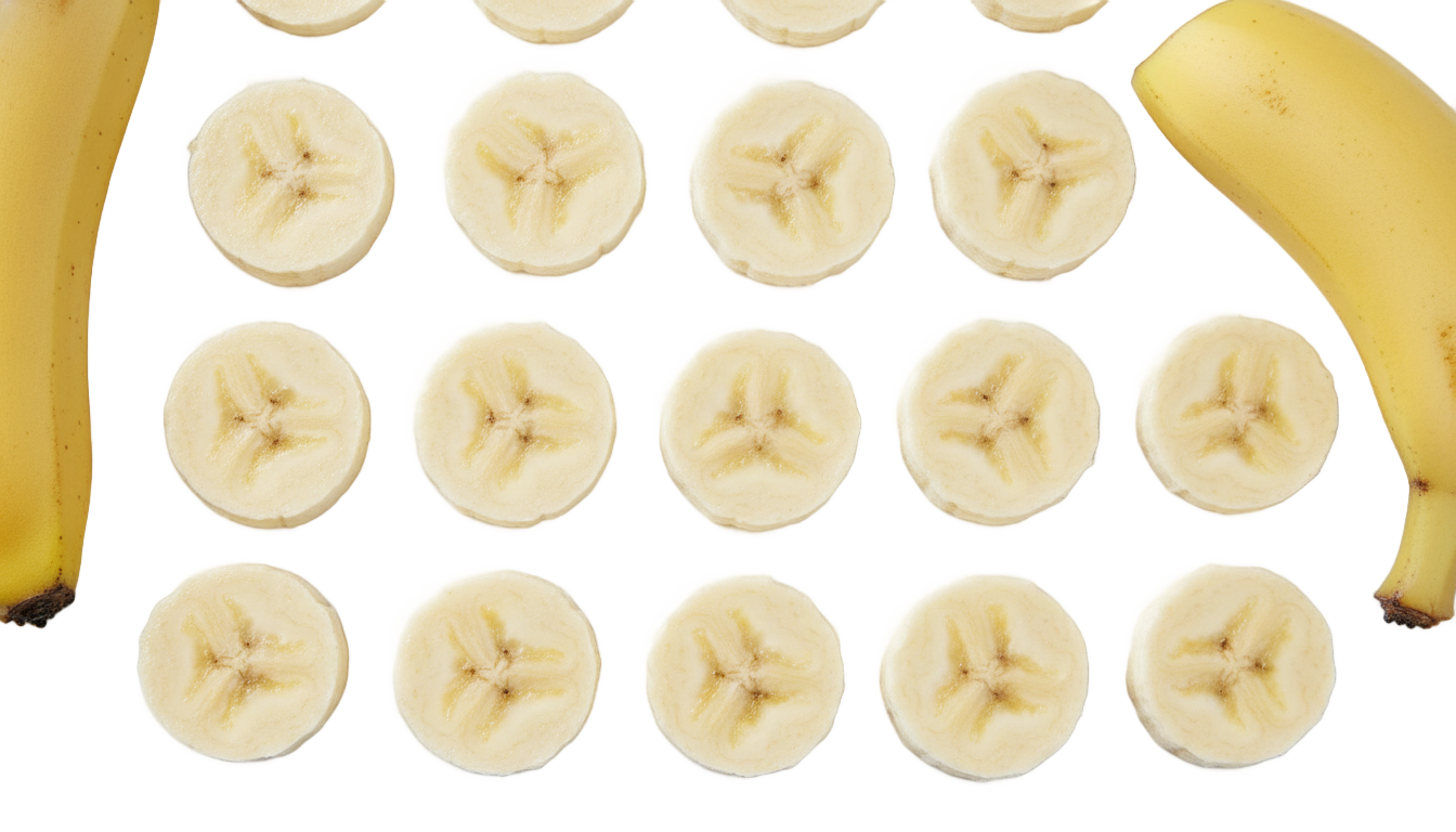 banana pieces png PNG transparent background