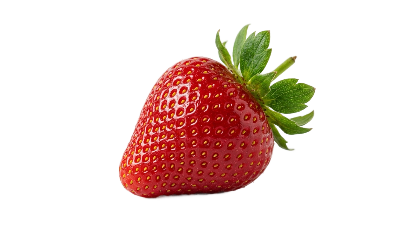 red strawberry png PNG transparent background