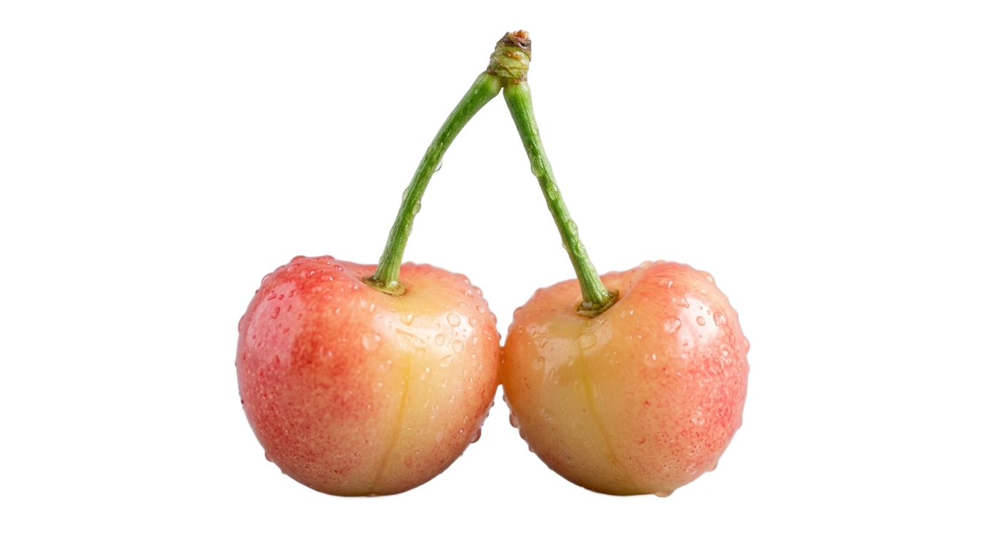 white cherry png PNG transparent background