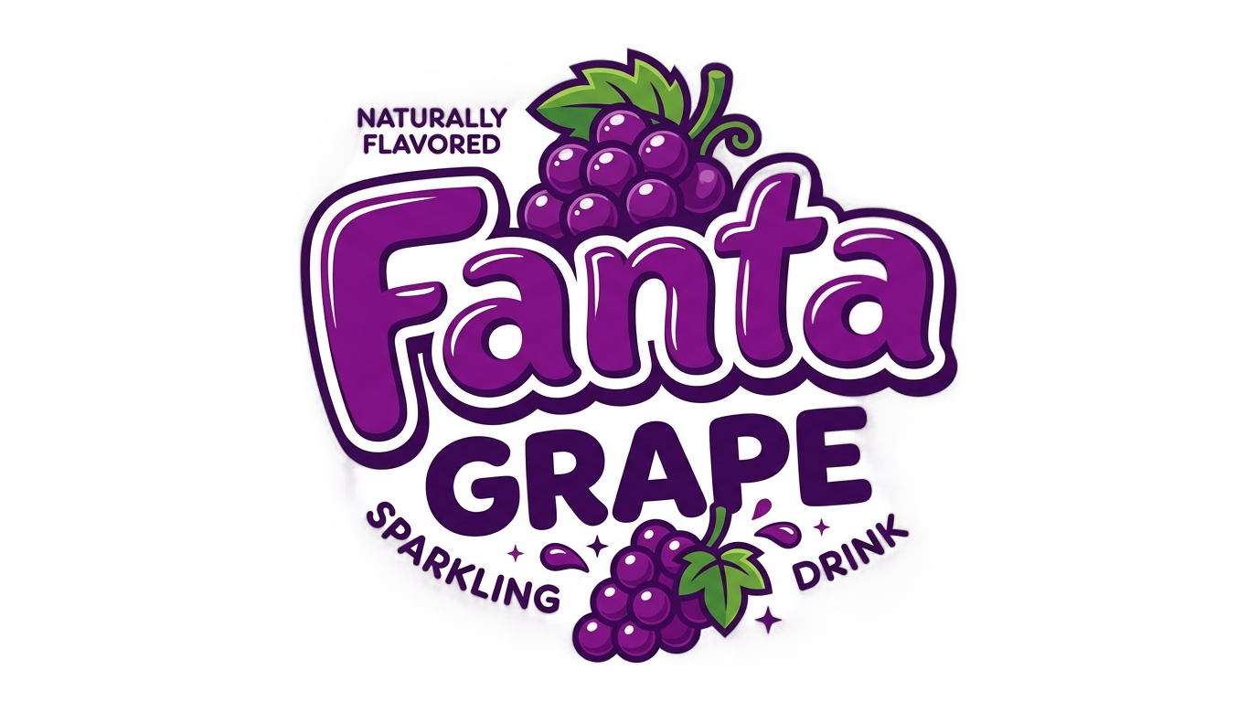 fanta grape logo png PNG transparent background