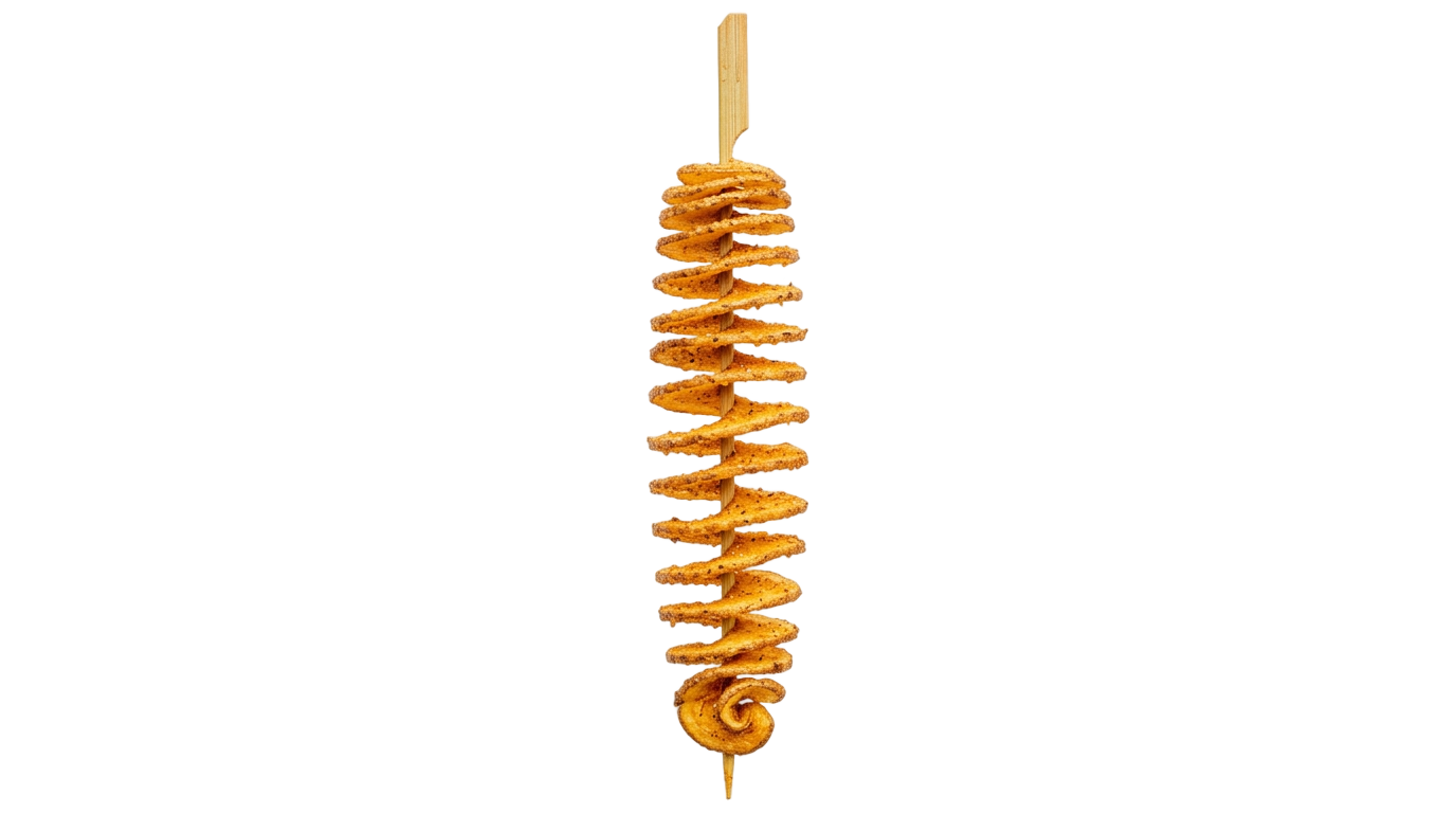 potato twister png PNG transparent background