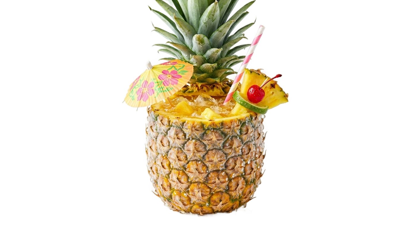 pineapple drink png PNG transparent background