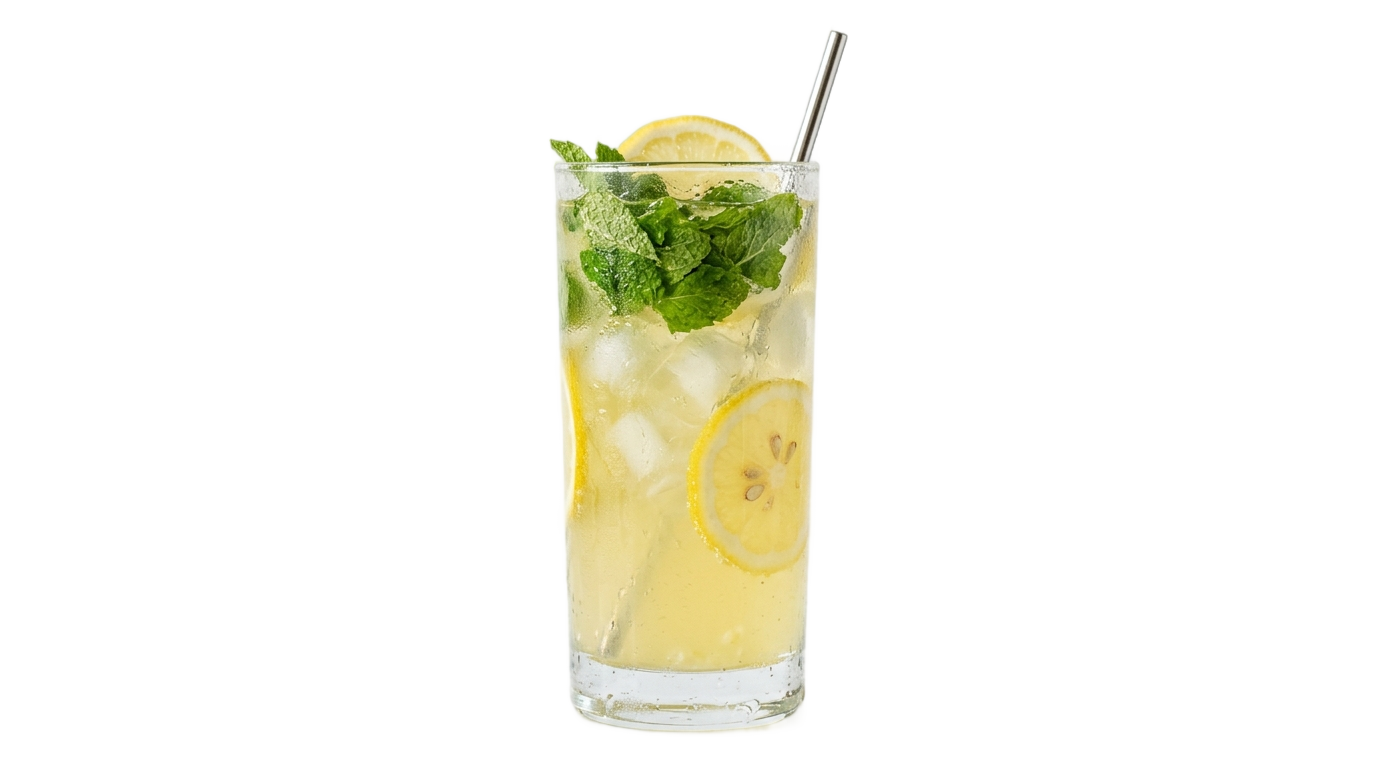 lemon mint juice png PNG transparent background
