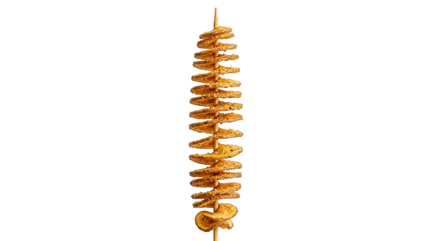 potato twister png PNG transparent background