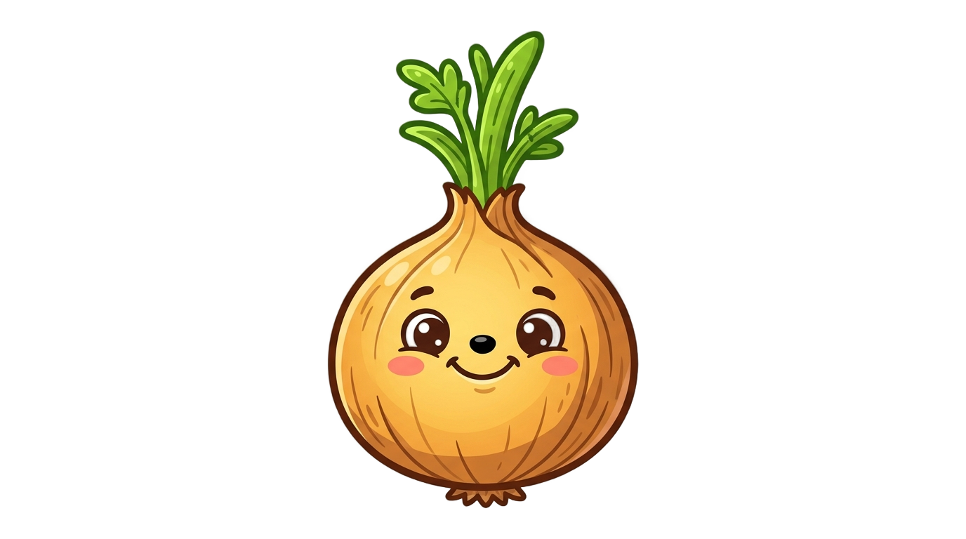 onion png cartoon PNG transparent background