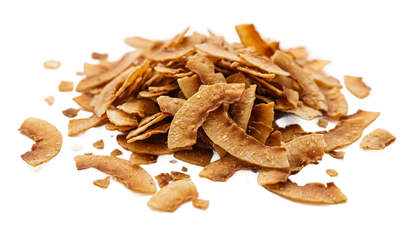 coconut chips png PNG transparent background