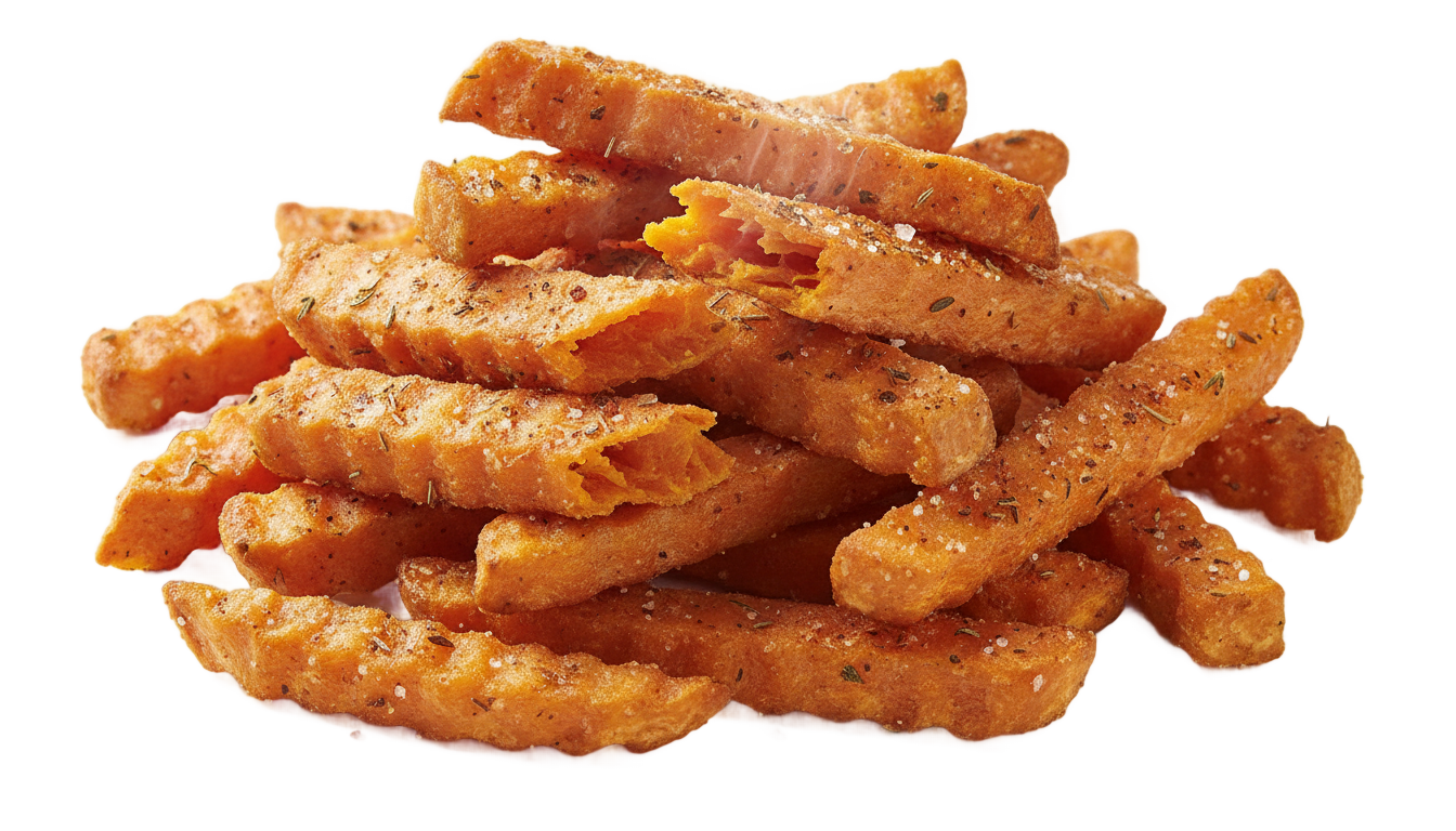 sweet potato fries png PNG transparent background