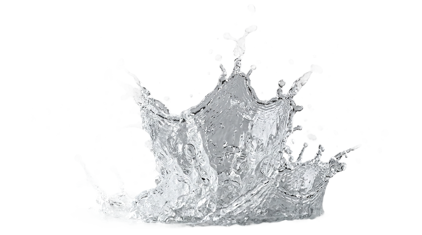 coconut water splash png PNG transparent background