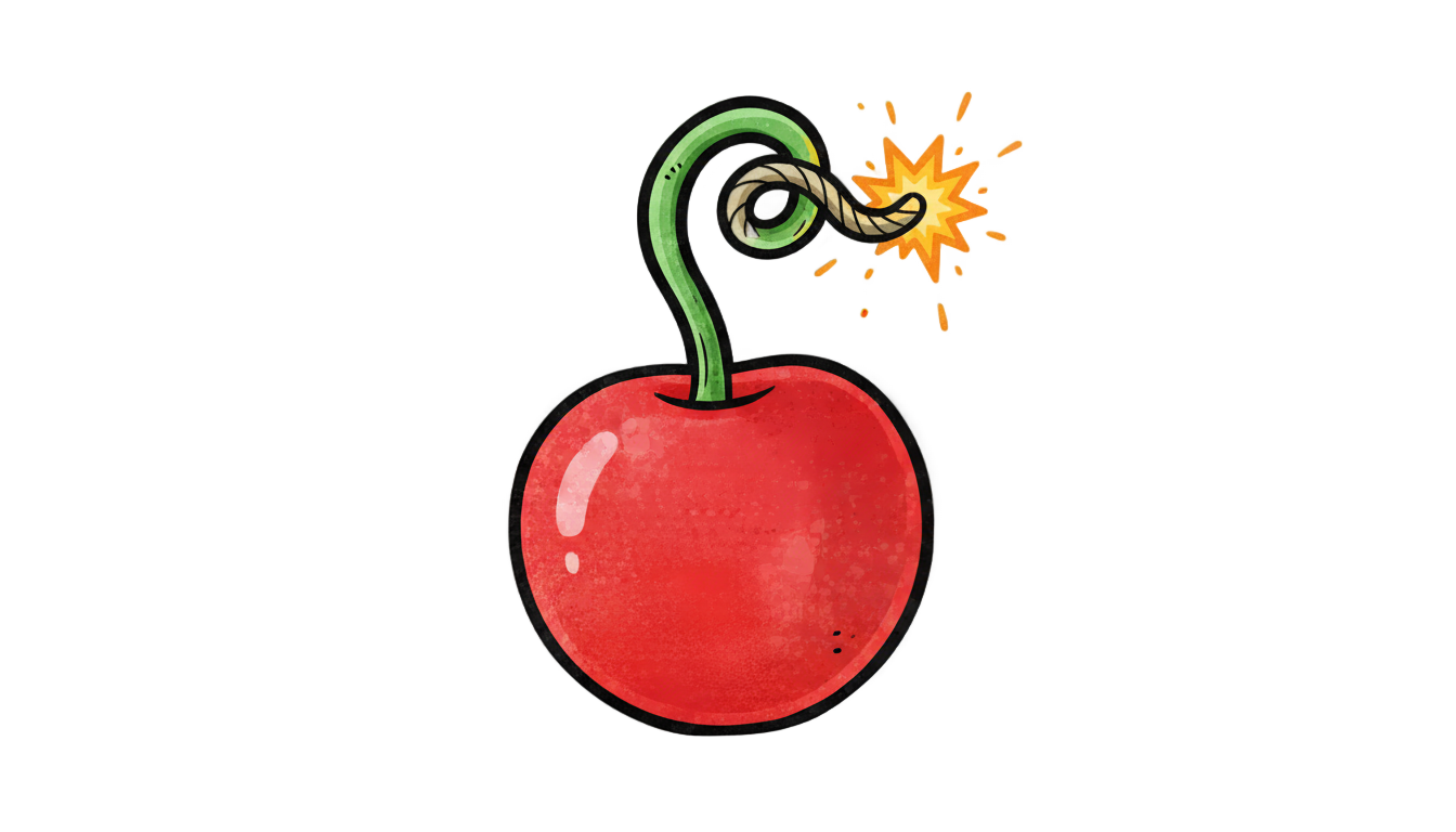 cherry bomb png PNG transparent background